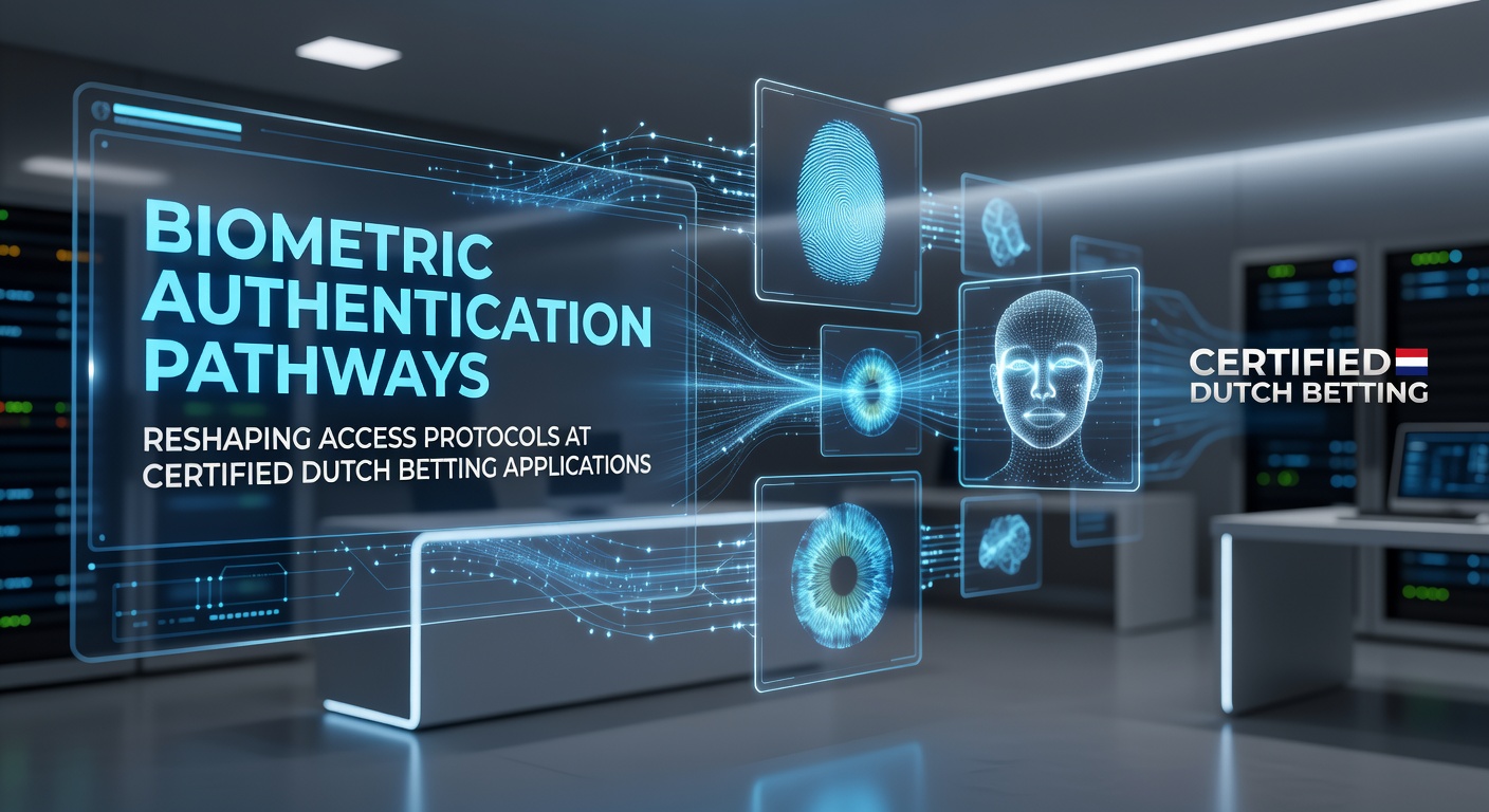 Biometrische verificatie in actie op een KSA-gelicentieerde Nederlandse betting app met vingerafdruk- en gezichtsherkenning