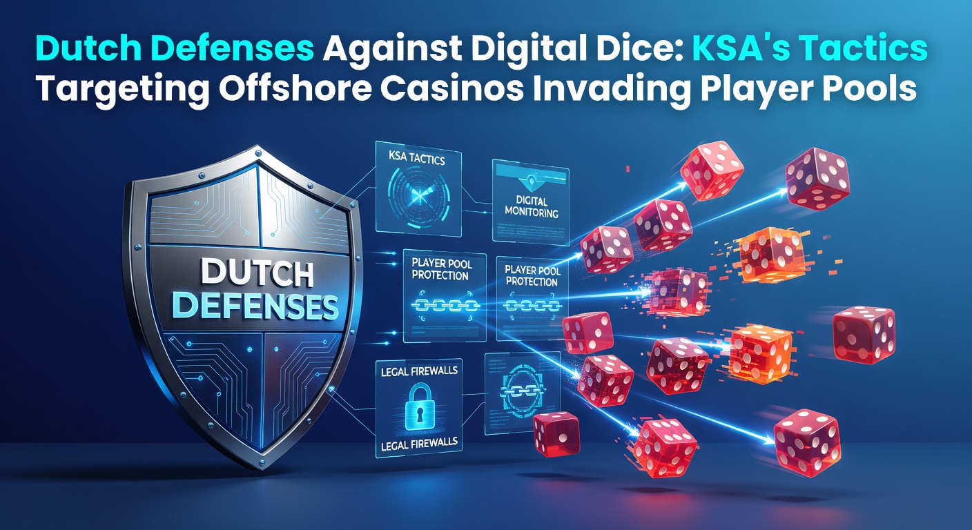 Grafiek met KSA-blokkades van offshore casino-sites en dalende verkeerscijfers naar illegale platforms