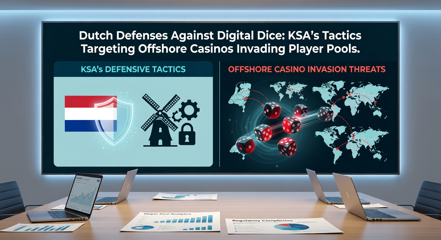 Overzicht van KSA-boetes en geblokkeerde offshore casino-domeinen met een tijdlijn van acties tot 2026