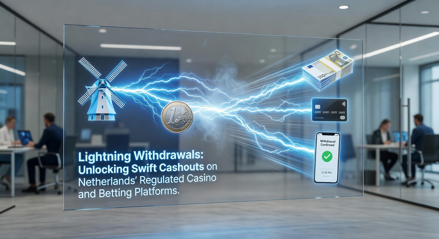 Mobiel scherm van een betting-app met een lightning withdrawal-knop en een klok die minder dan 2 minuten aangeeft