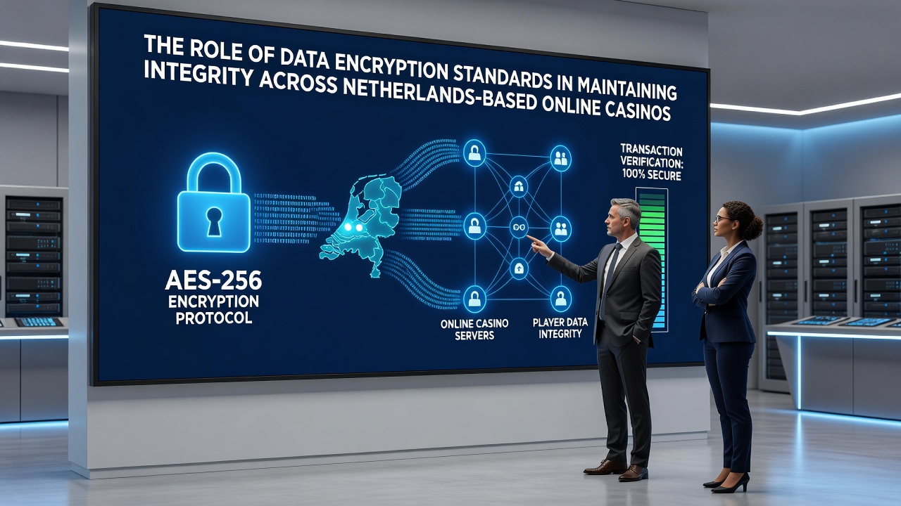 Diagram van encryptieprotocollen en integriteitschecks tijdens online casino betalingen in Nederland