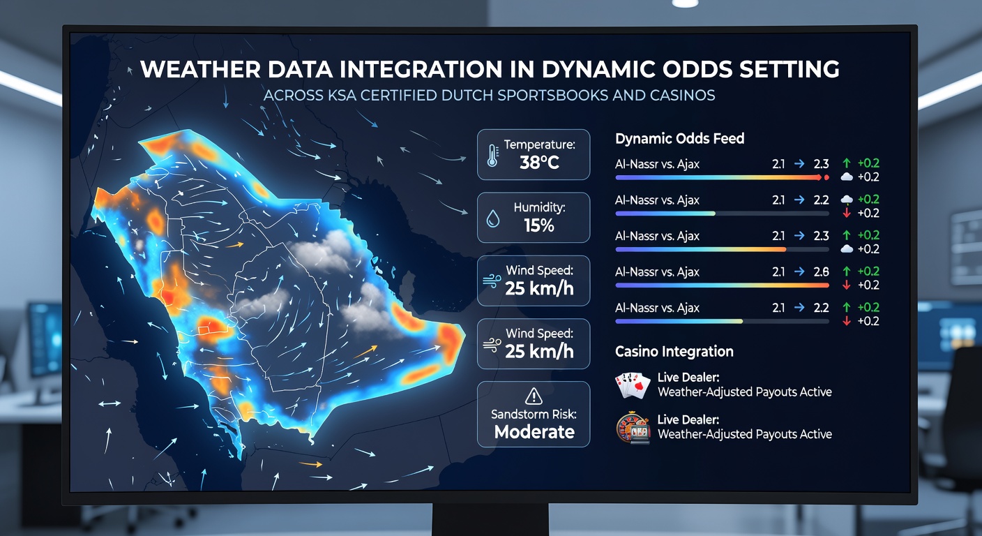 Weerdata integratie in odds setting bij Nederlandse platforms
