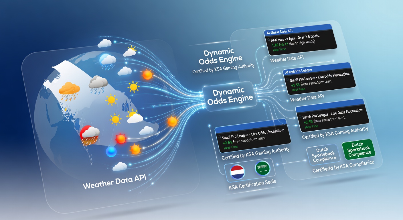 Dynamische odds aanpassingen met weerdata