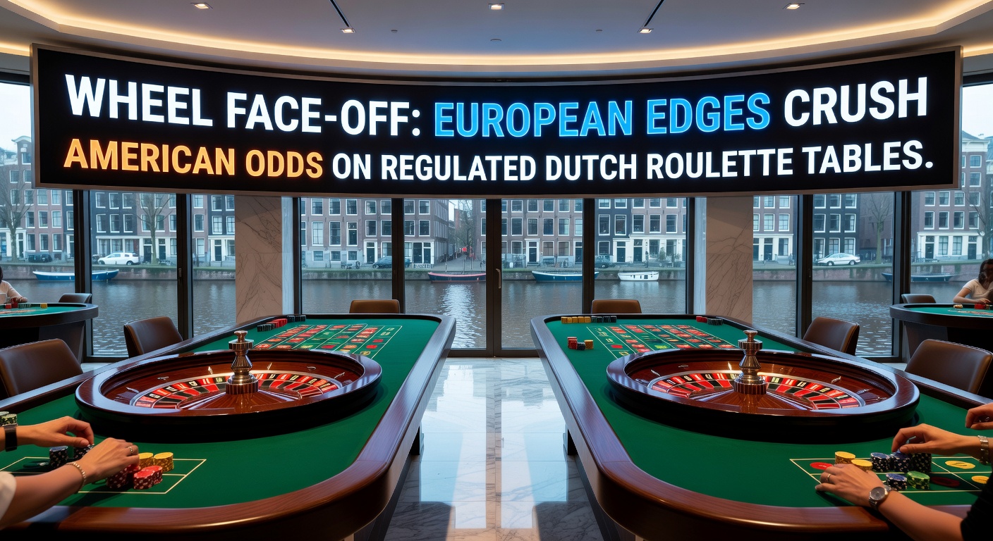 Live dealer aan een Europees roulettewiel op een Nederlands online casino platform